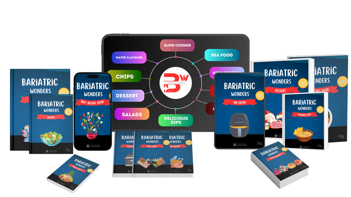 2026-27 Bariatric & Gastric Cooking Bundle — Exclusive Offer for Beginners
